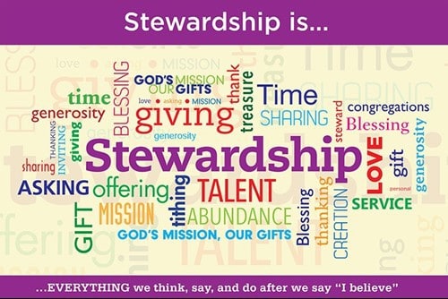 Return Stewardship Pledge Cards for 2025…